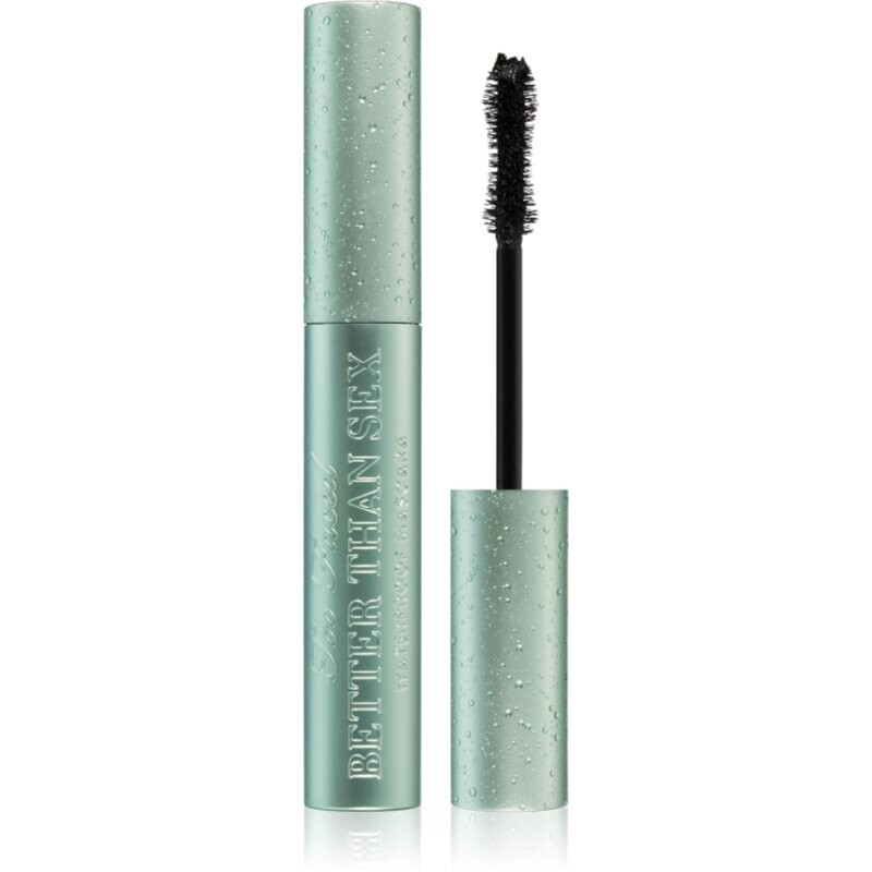 Too Faced Better Than Sex Waterproof Mascara voděodolná řasenka pro objem a zahuštění řas 8 ml