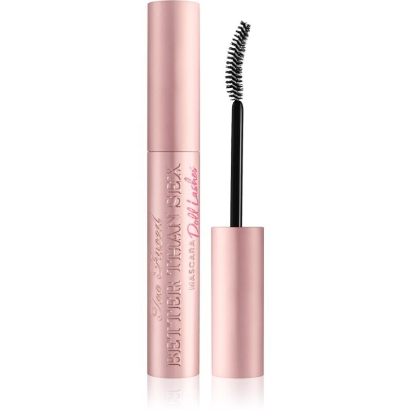Too Faced Better Than Sex Doll Lashes Mascara řasenka pro extrémní objem a intenzivní černou barvu 8,9 ml