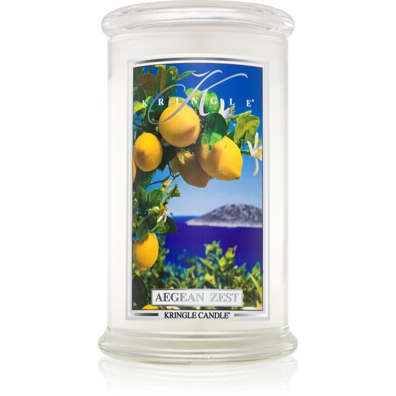 Kringle Candle Aegean Zest vonná svíčka 623 g