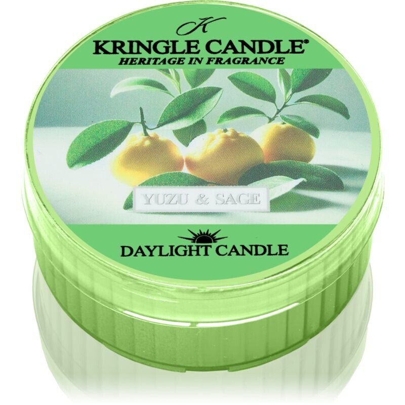 Kringle Candle Yuzu & Sage čajová svíčka 42 g
