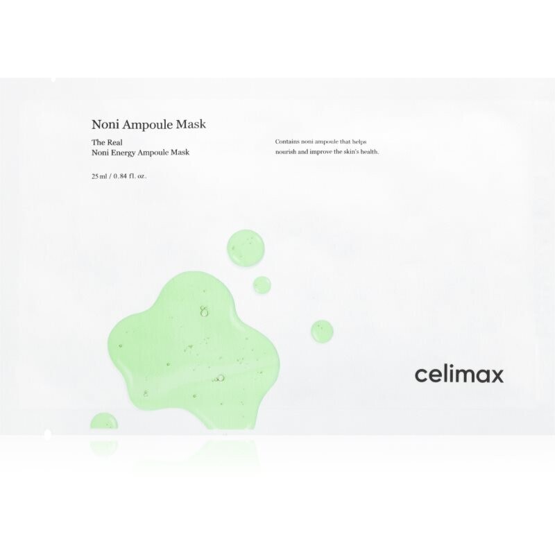 celimax The Real Noni hydratační plátýnková maska pro zpevnění pleti 25 ml