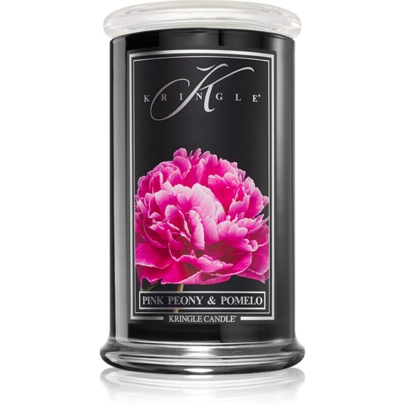Kringle Candle Pink Peony & Pomelo vonná svíčka 623 g