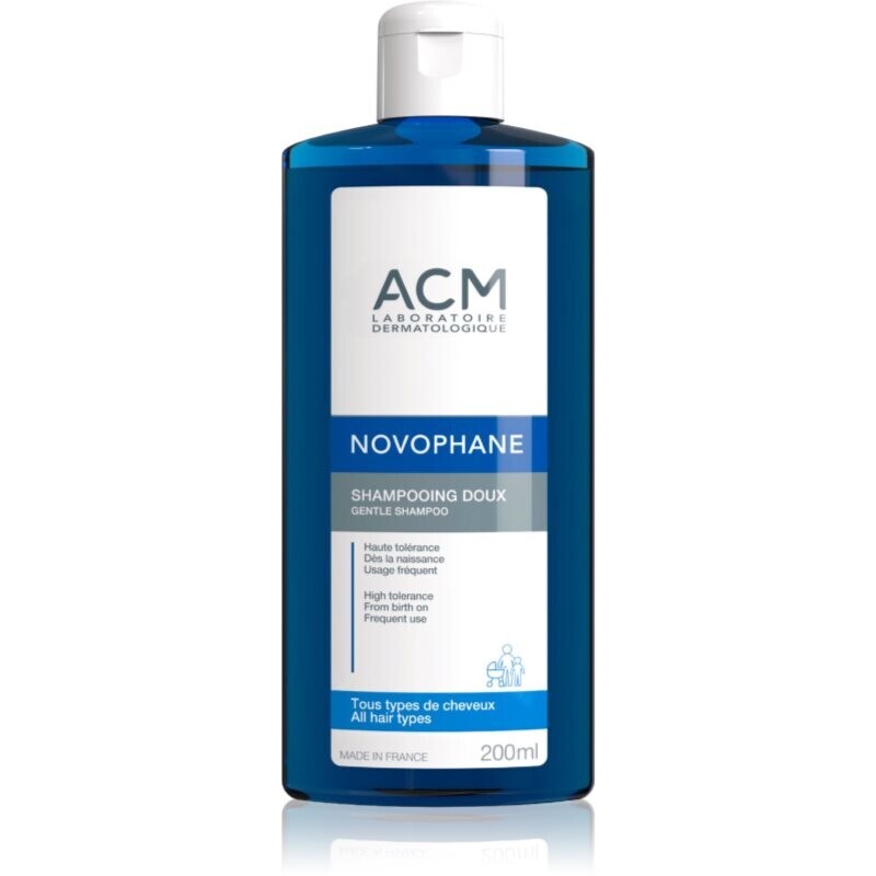 ACM Novophane Gentle Shampoo extra jemný šampon pro všechny typy vlasů 200 ml