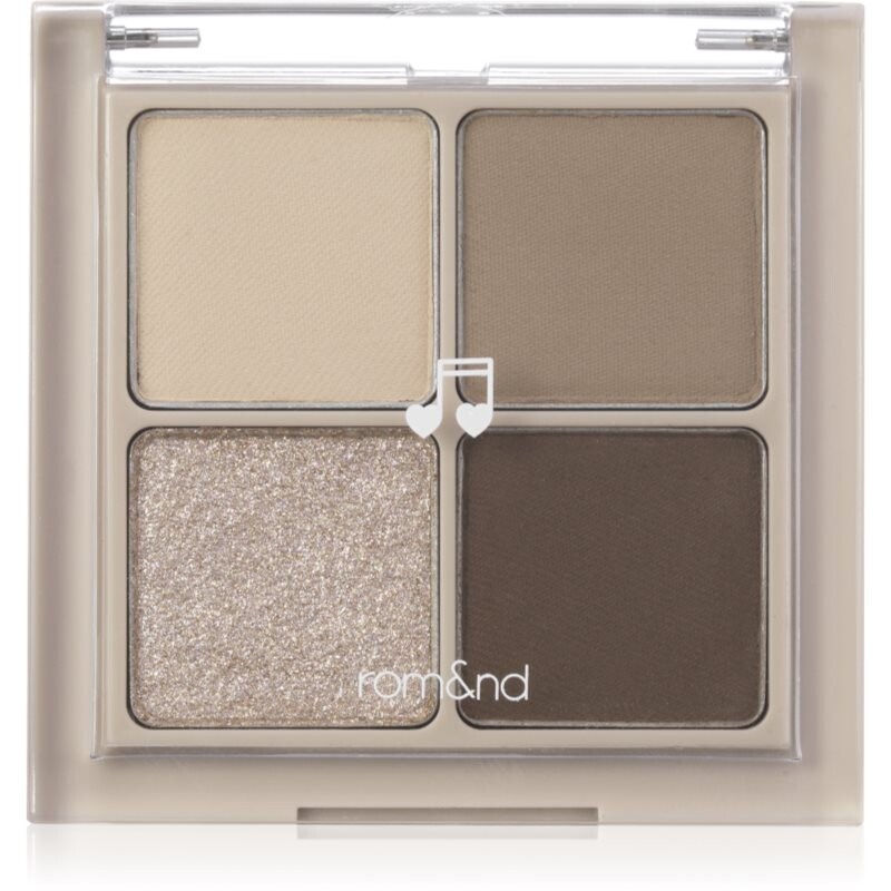 rom&nd Better Than Eyes paletka očních stínů odstín #02 Dry Buckwheat flower 6.5 g