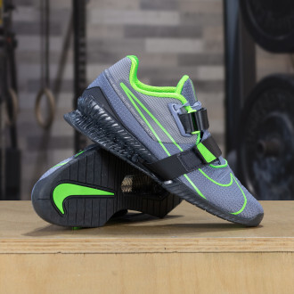 Nike Vzpěračské boty Nike Romaleos 4 - grey, green CD3463-401