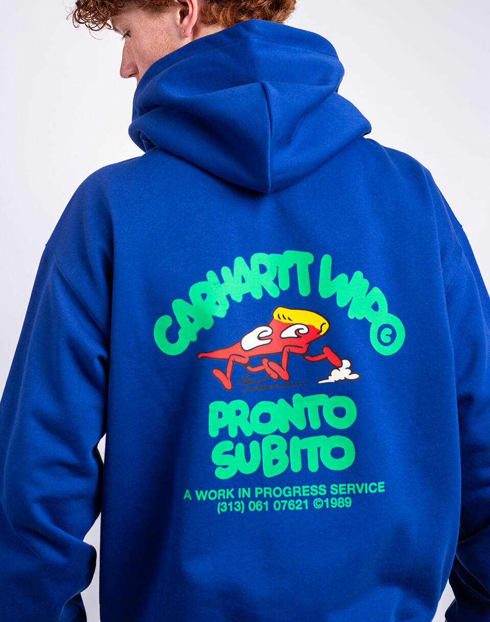 Carhartt WIP Hooded Pronto Sweat Jacket Wolfsbane M