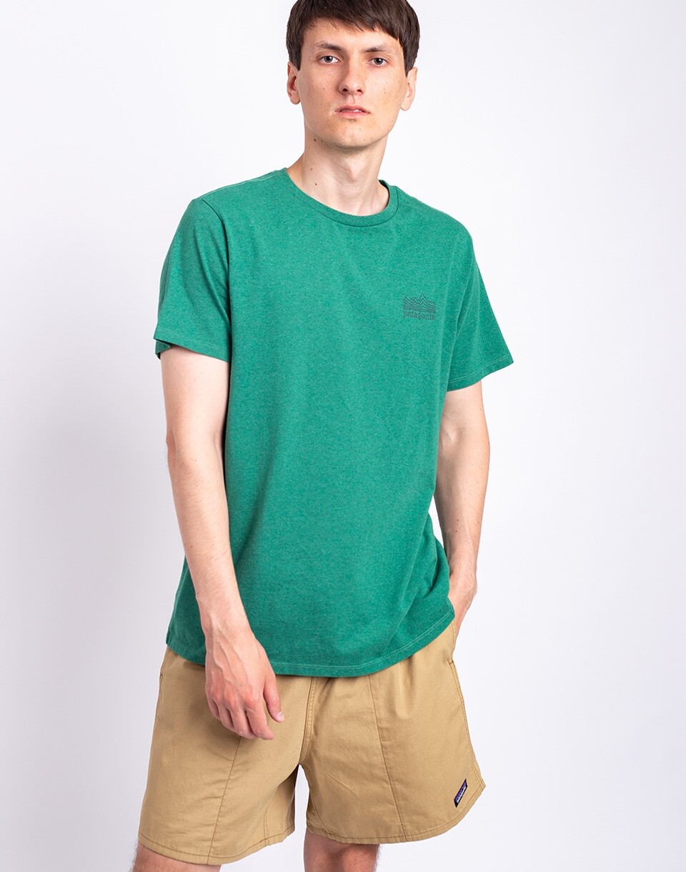 Patagonia Strataspire Responsibili-Tee Heartleaf Green M