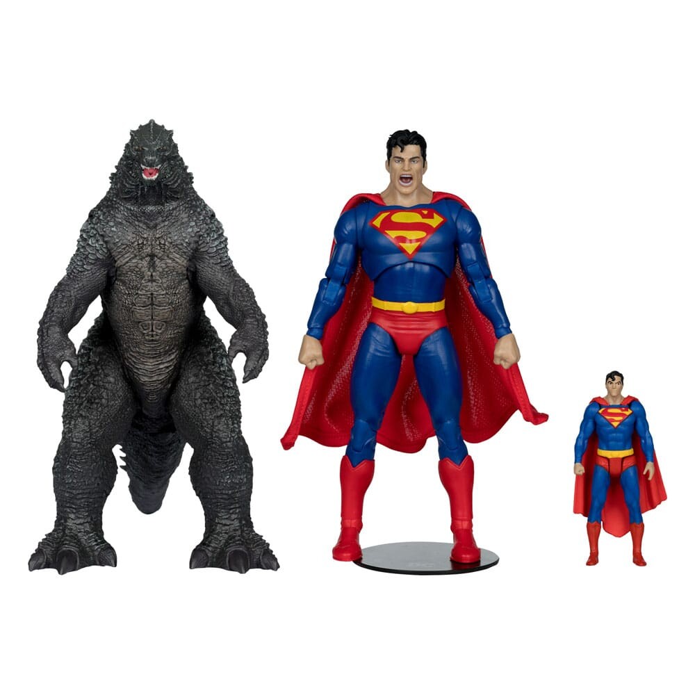 McFarlane | Justice League - sběratelské figurky Superman & Godzilla (DC Multiverse) 30 cm