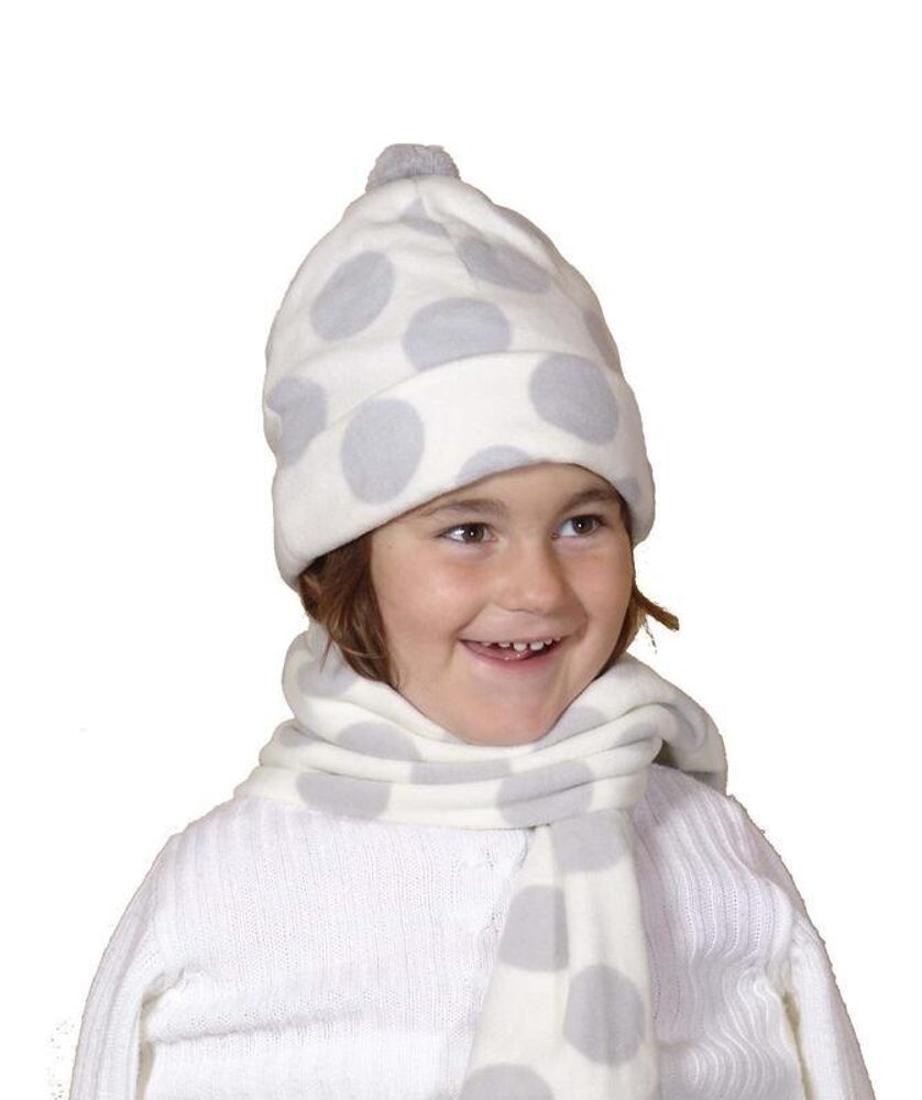 čepice fleezová, rukavice a šála, Pidilidi, PD357, šedá - 14/16let