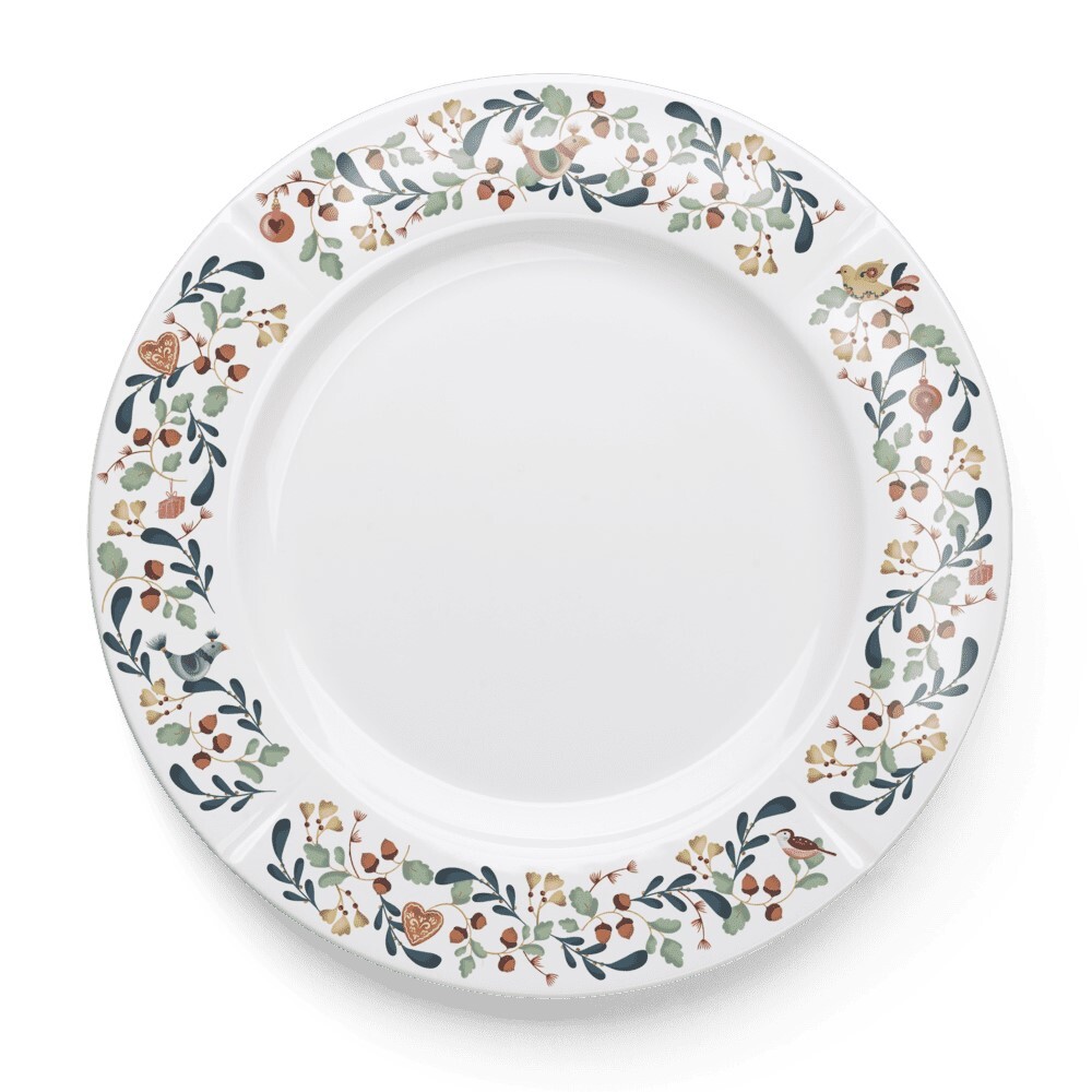 Jídelní talíř GRAND CRU COTTAGE 27 cm, bílá, porcelán, Rosendahl