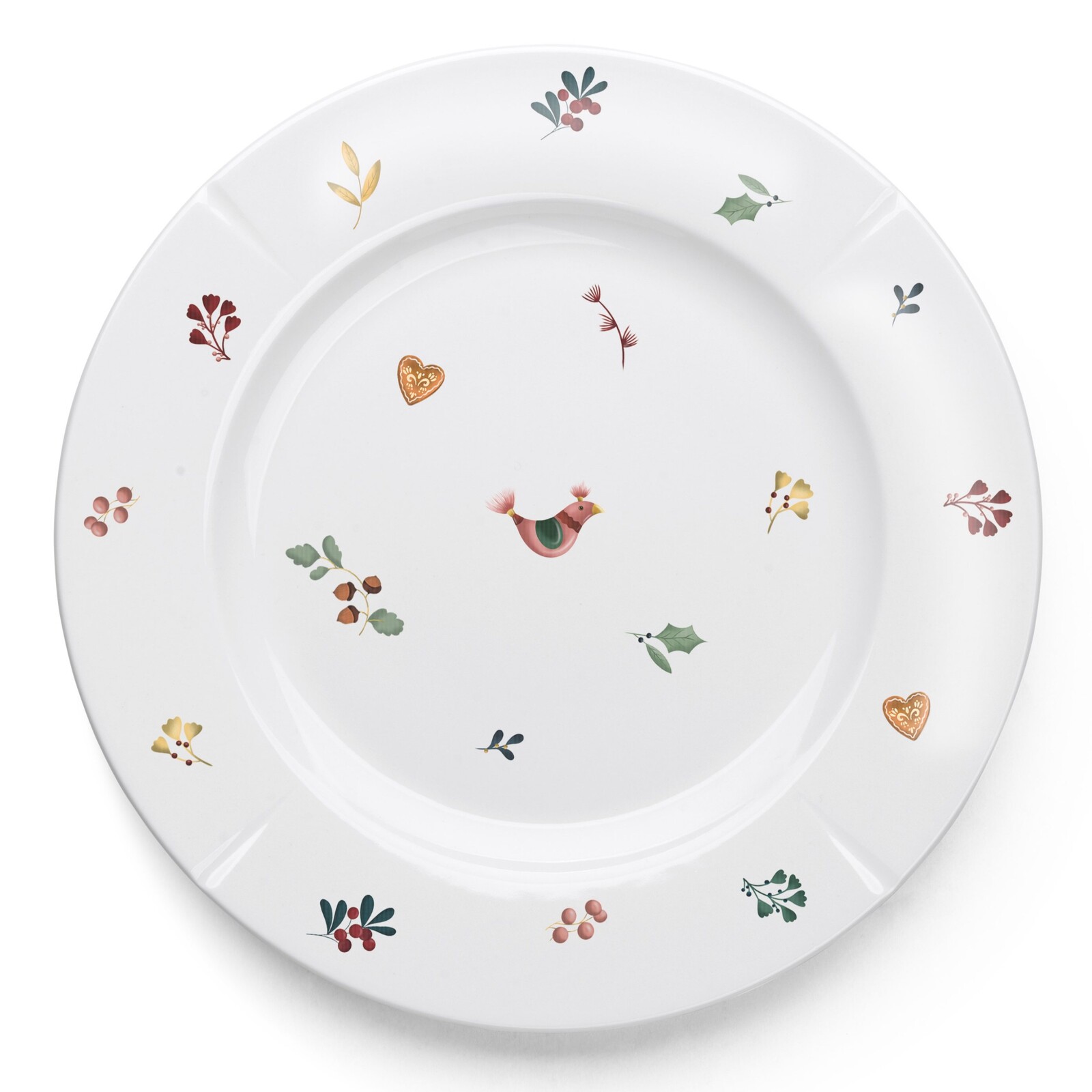 Dezertní talíř GRAND CRU COTTAGE 23 cm, bílá, porcelán, Rosendahl