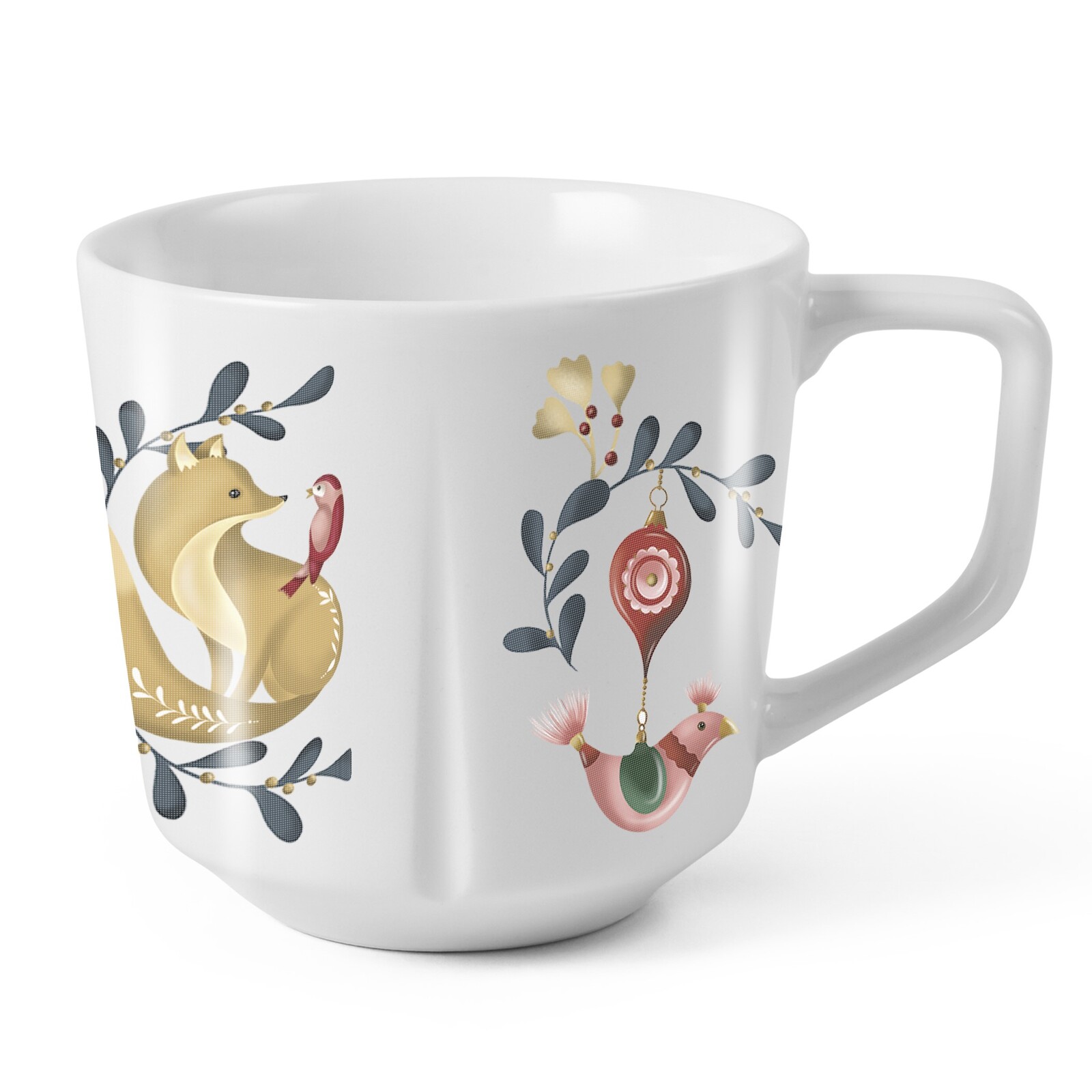 Hrnek GRAND CRU COTTAGE 300 ml, bílá, porcelán, Rosendahl