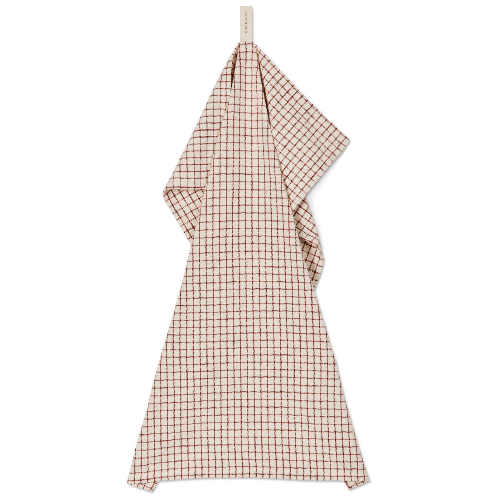 Utěrka GARN 50 x 70 cm, béžová / terakota, Rosendahl