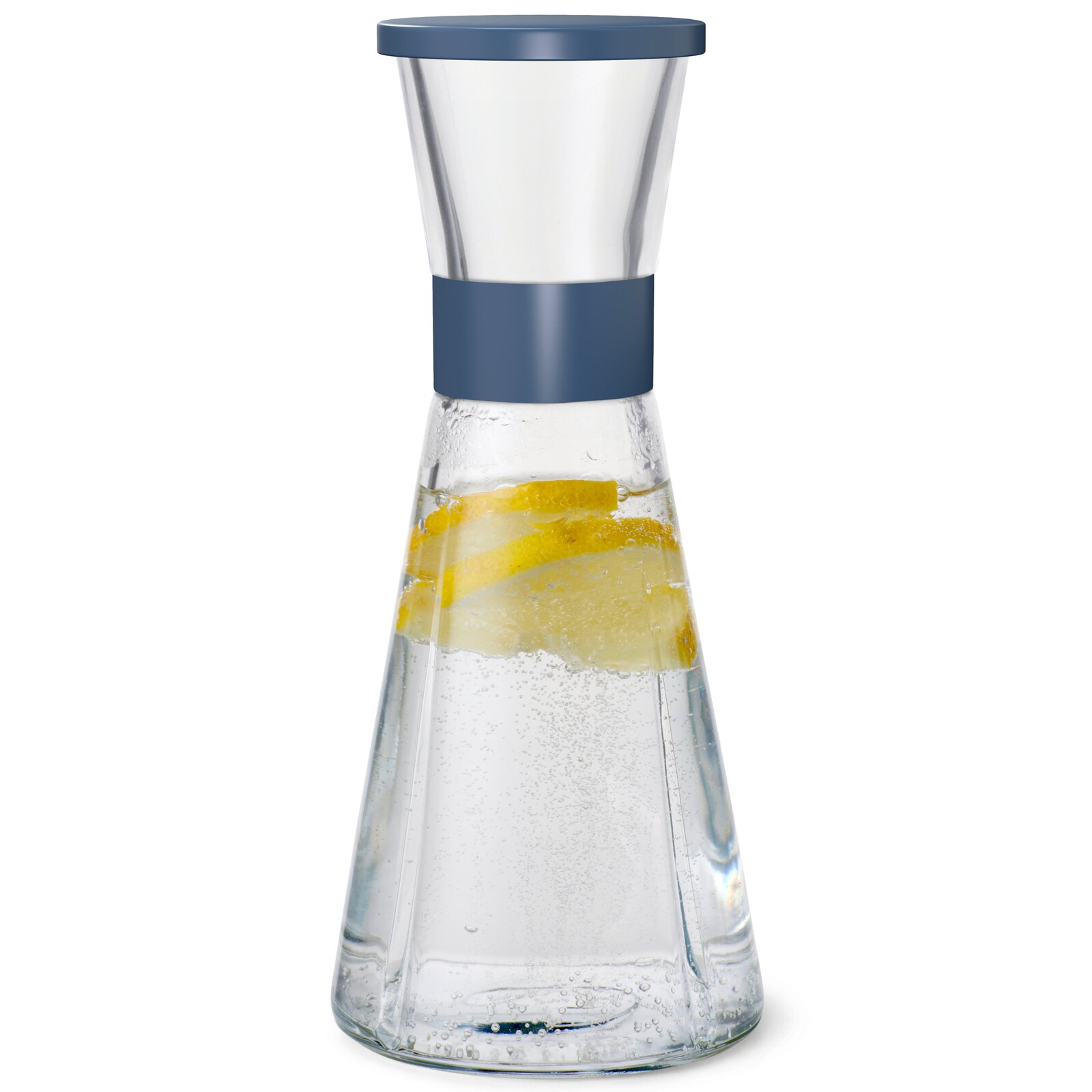 Karafa na vodu GRAND CRU 900 ml, oceánská modrá, sklo, Rosendahl