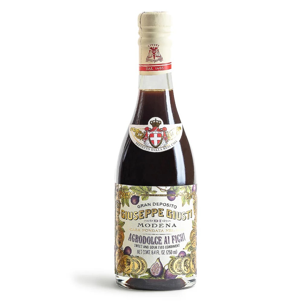 GIUSTI Modena 1605 Sladkokyselý kondiment 250 ml, fíky, Giusti