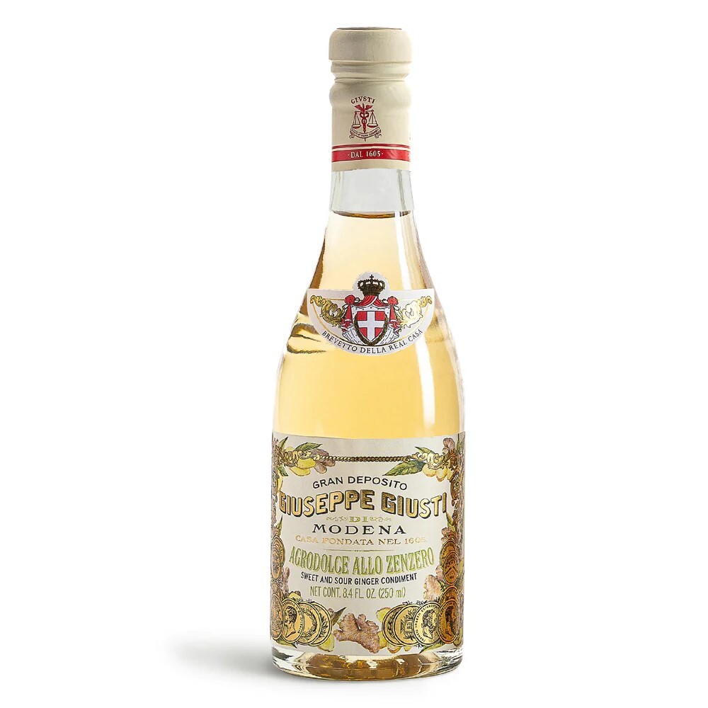 GIUSTI Modena 1605 Sladkokyselý kondiment 250 ml, zázvor, Giusti