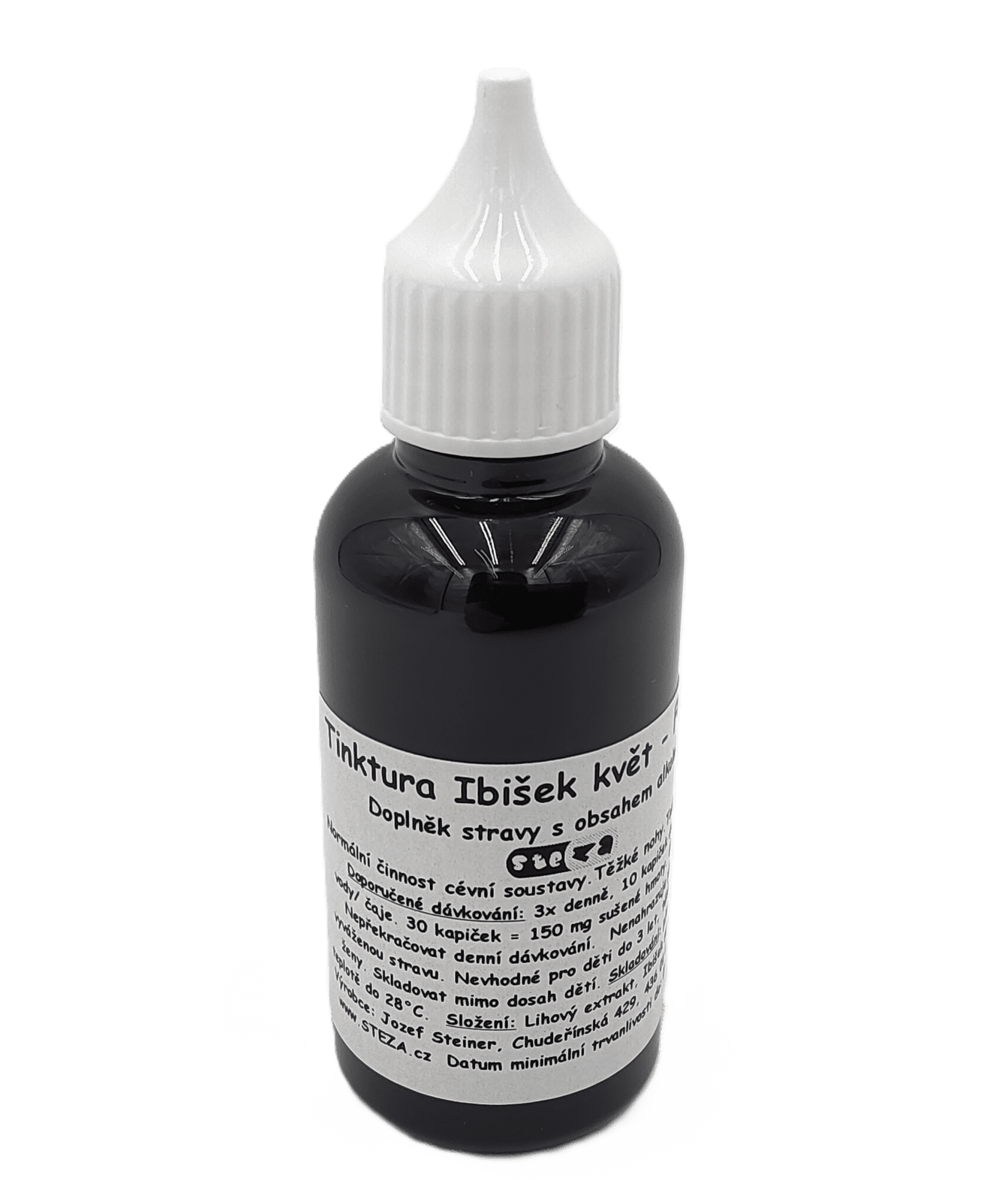 STEZA - Tinktura Ibišek - FORTE 3x 50 ml.