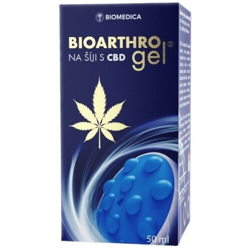 Bioarthro gel na šíji s CBD 50ml