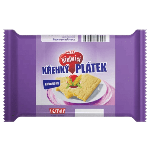POEX Křehký plátek kukuřičný 65g