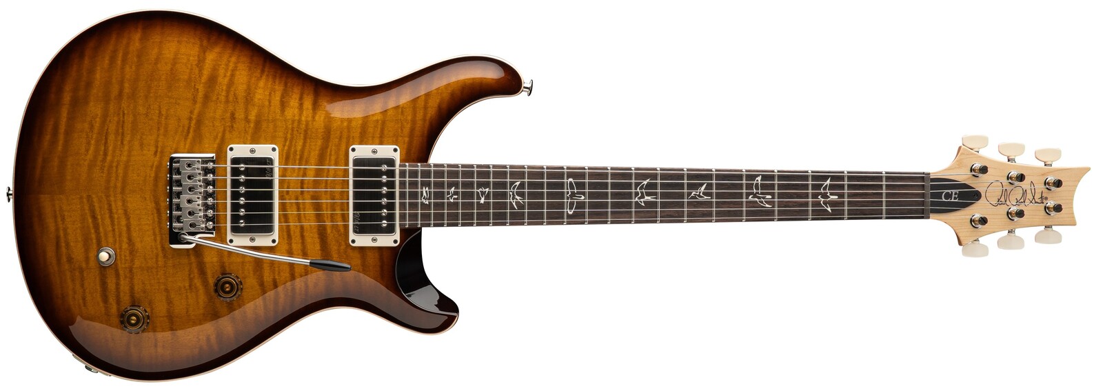PRS CE22 LE Black Amber