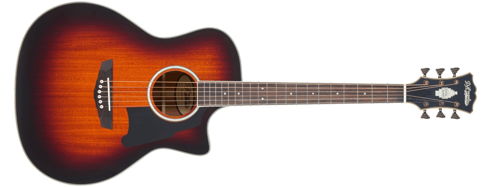 D'Angelico Excel Gramercy Mahogany Burst