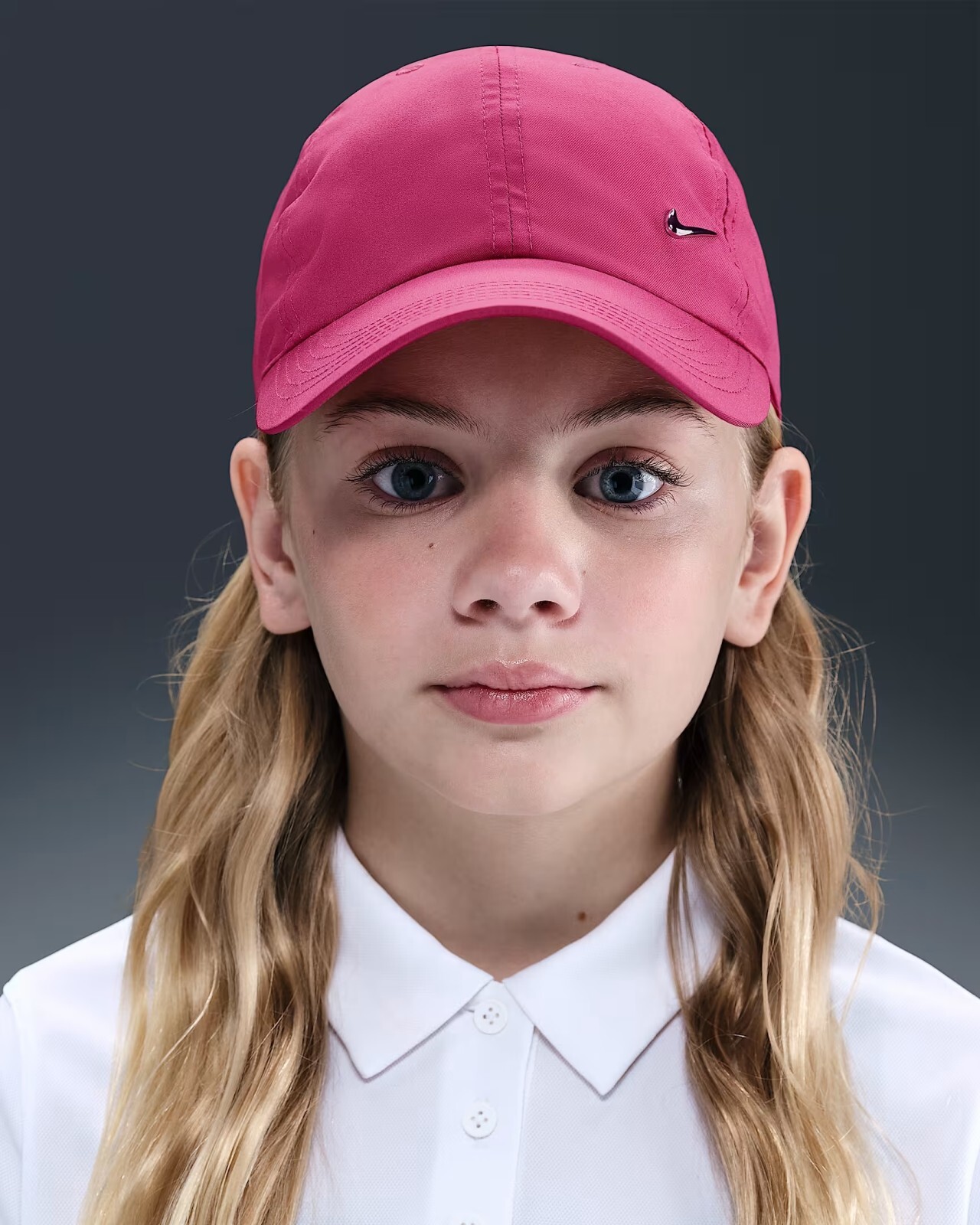 Nike Kids Dri-FIT Metal Swoosh Club Cap One Size