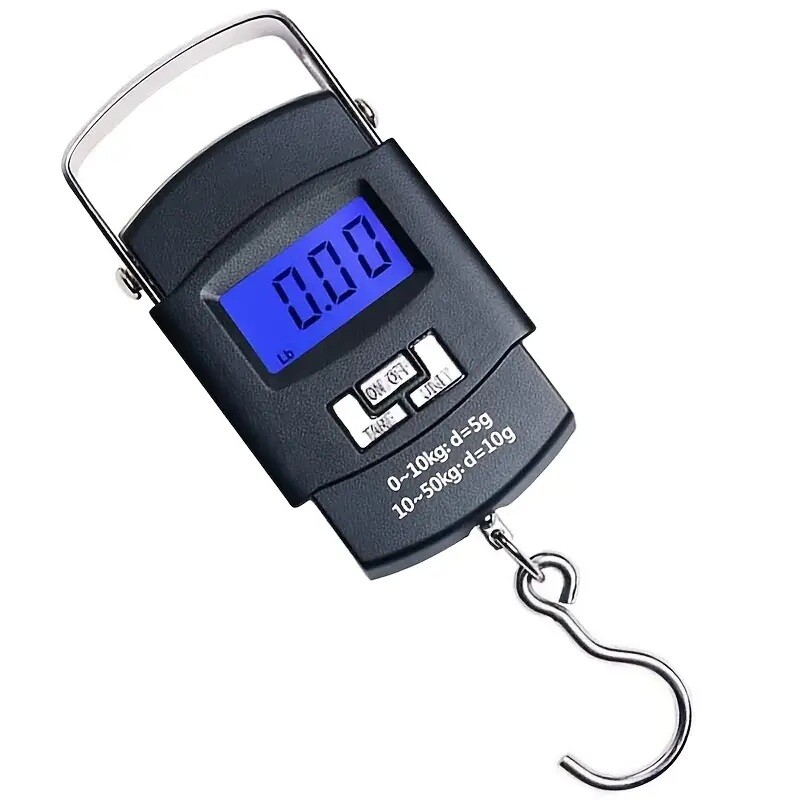 Digitální váha s háčkem na zavazadla 50kg Retoo E336