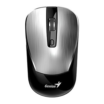 Myš bezdrátová, Genius NX-7125, stříbrná, optická, 1200DPI