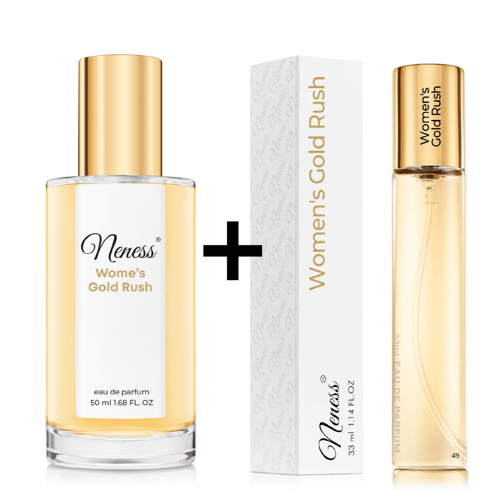 Neness Women'S Gold Rush parfémovaná voda dámská 50ml + 33ml