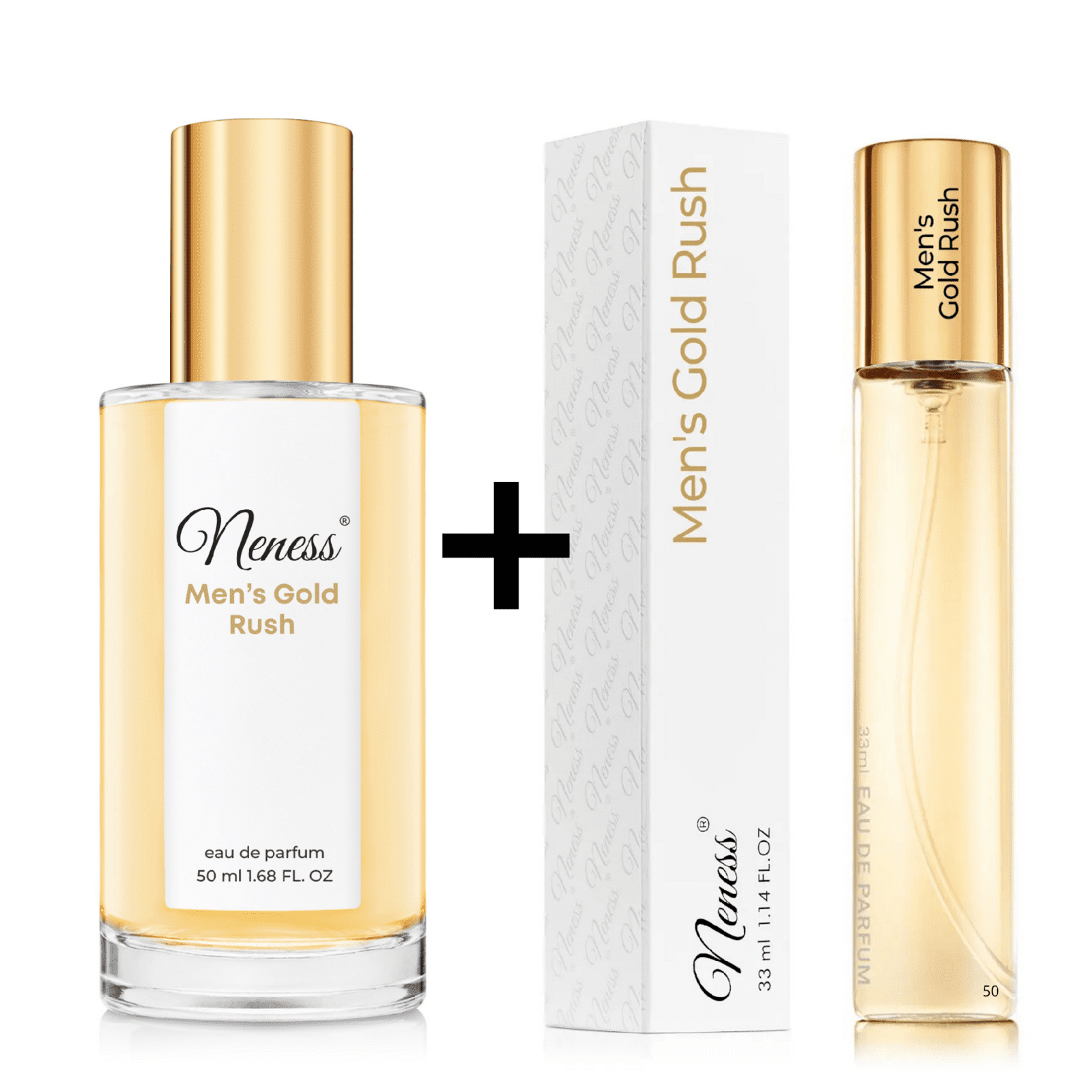 Neness Men's Gold Rush parfémovaná voda pro muže 50ml + 33ml