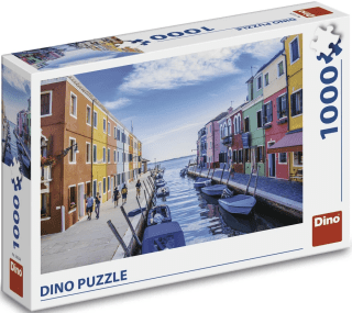 Puzzle Kanál v Benátkách 1000 dílků