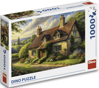 Puzzle Anglický venkov 1000 dílků