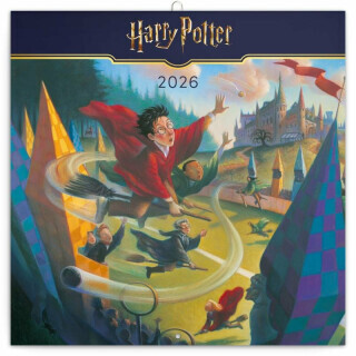 Poznámkový kalendář Harry Potter 2026