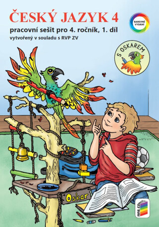 Český jazyk 4, 1. díl s Oskarem (barevný pracovní sešit) (4-51)