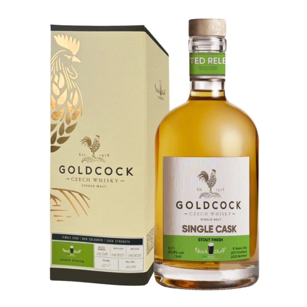 Gold Cock Black Stuff Stout Finish 8y 2017 0,7l 60,8% GB / Rok lahvování 2025