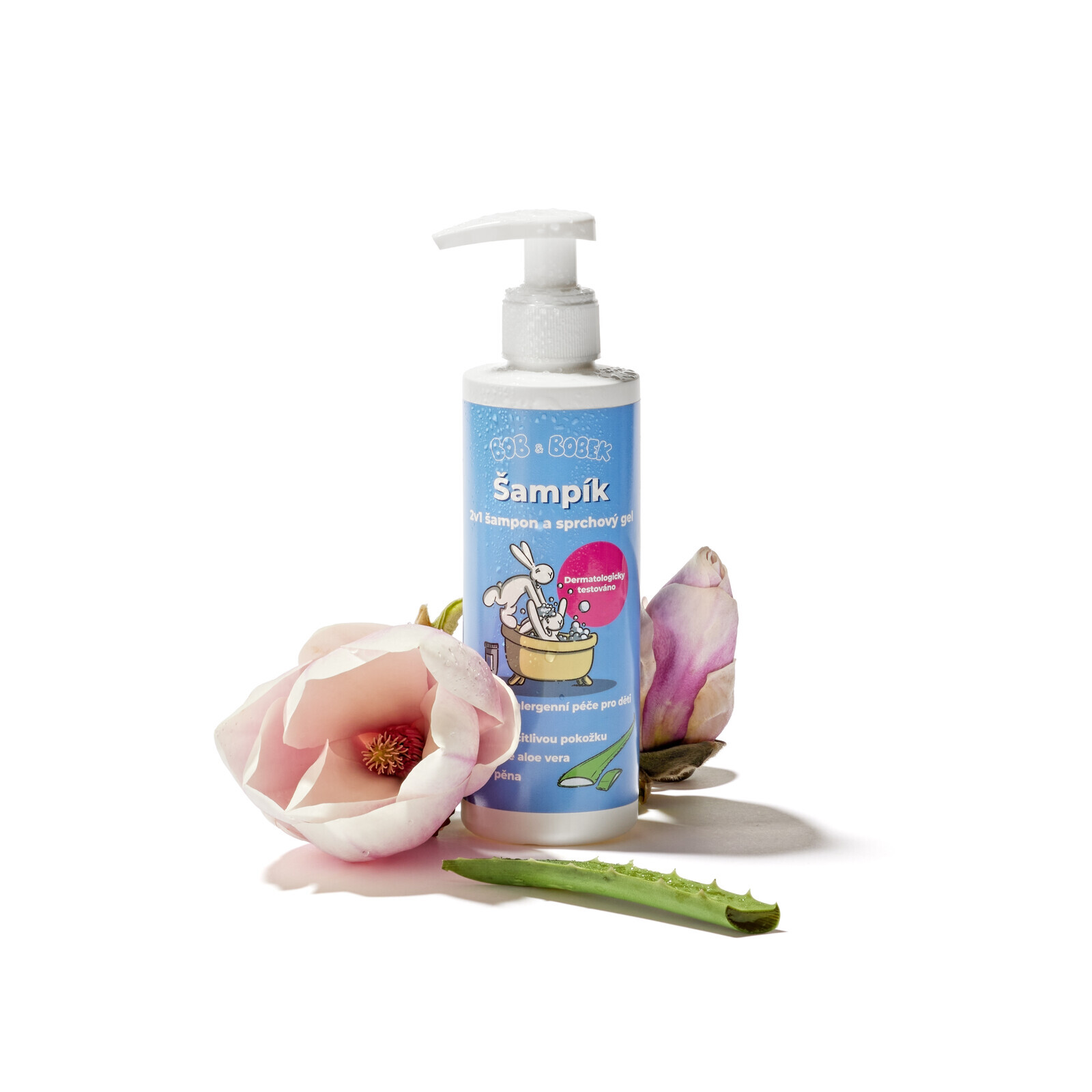 Bob a Bobek Šampík 2v1, šampon a sprchový gel, 200 ml