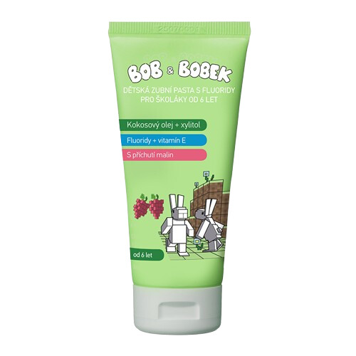 Bob a Bobek KRAFT – Fakt hustý čištění! Zubní pasta pro školáky 6+, 50 ml