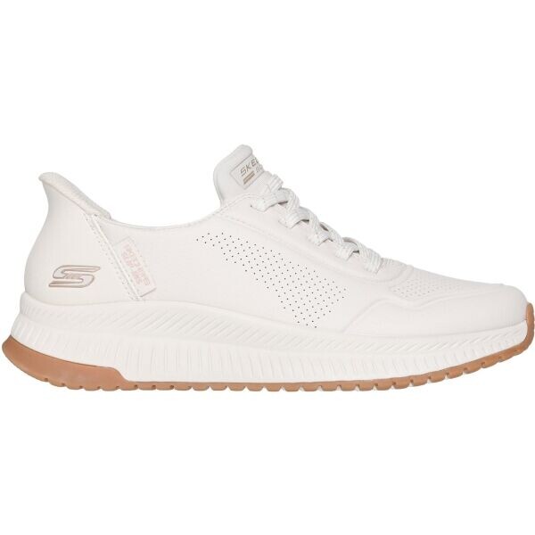 Skechers BOBS SQUAD 4 Dámská vycházková obuv, bílá, velikost