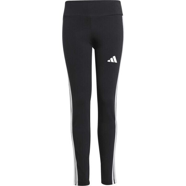 adidas ESSENTIALS AEROREADY 3-STRIPES HIGH-WAISTED Dívčí legíny, černá, velikost