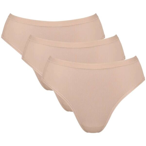 SLOGGI GO DAILY 3P Dámské kalhotky, béžová, velikost