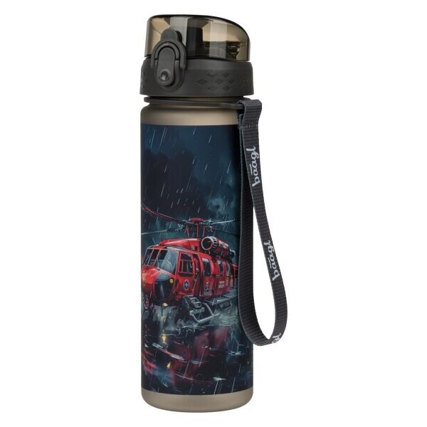 BAAGL ZÁCHRANÁŘI 500 ML Tritanová láhev, tmavě modrá, velikost