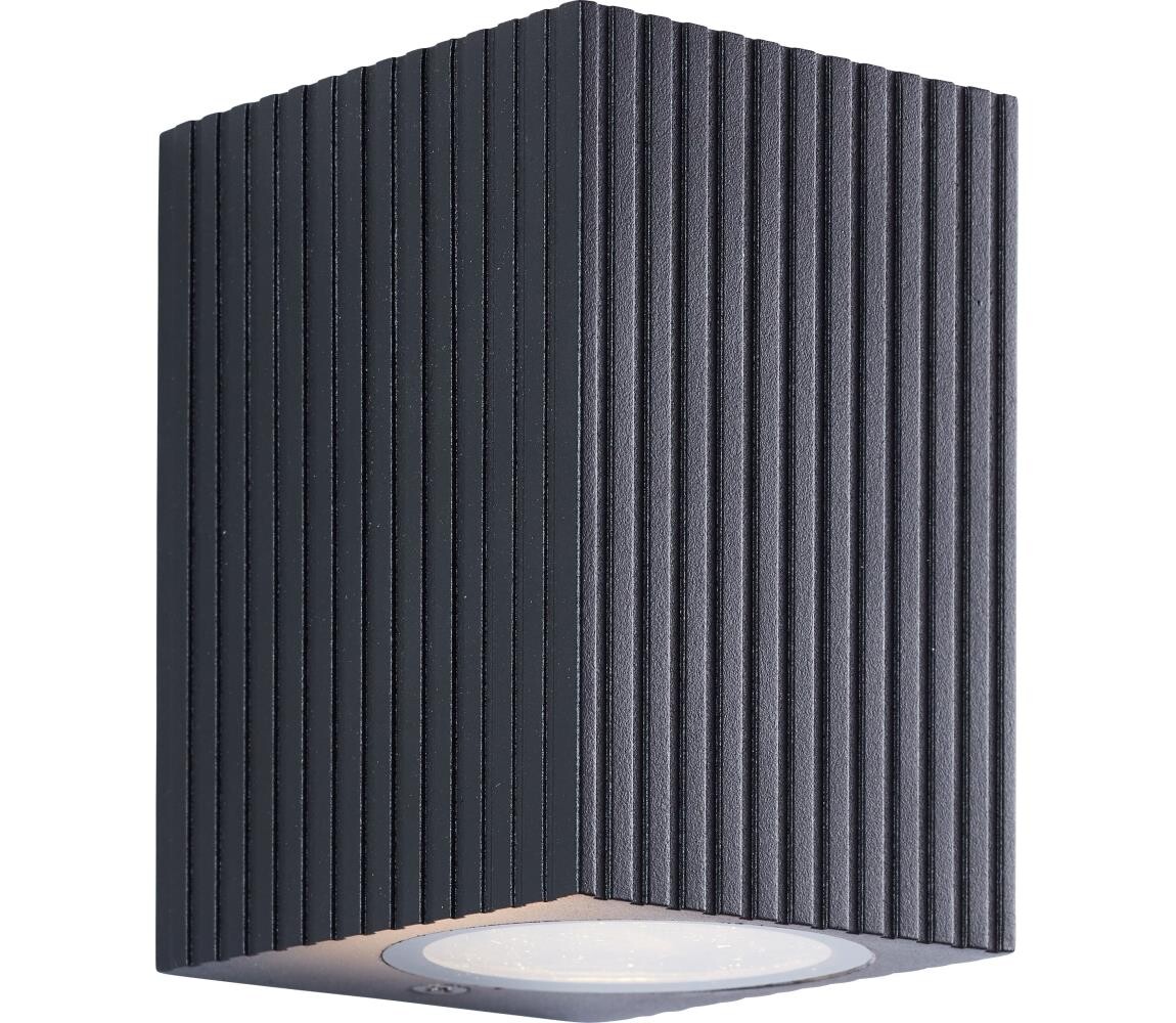 Brilliant Brilliant - Venkovní nástěnné svítidlo JELANI 1xGU10/10W/230V IP44 černá