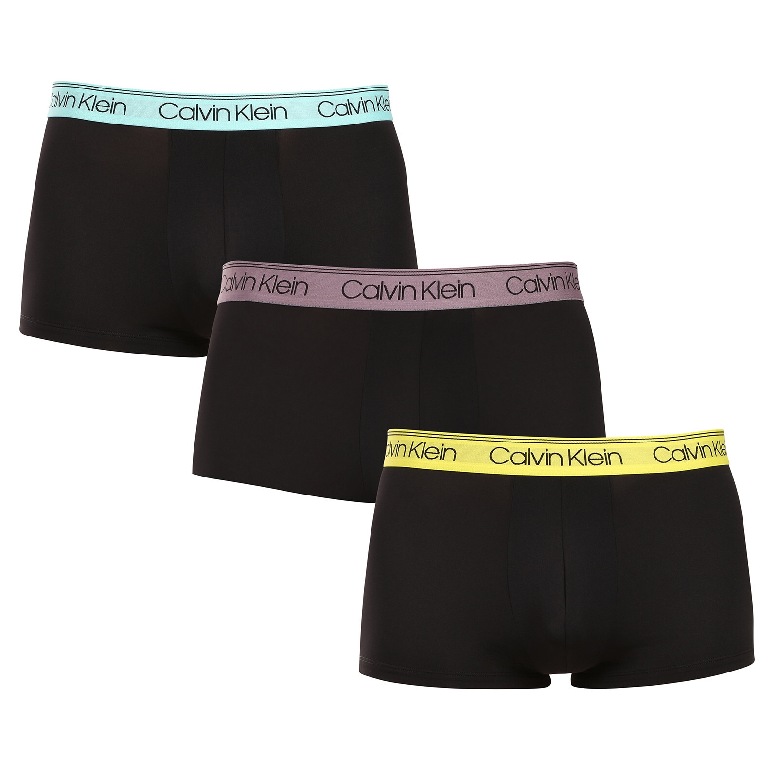 3PACK pánské boxerky Calvin Klein černé (NB2569A-VT5) M, trenky / trenýrky