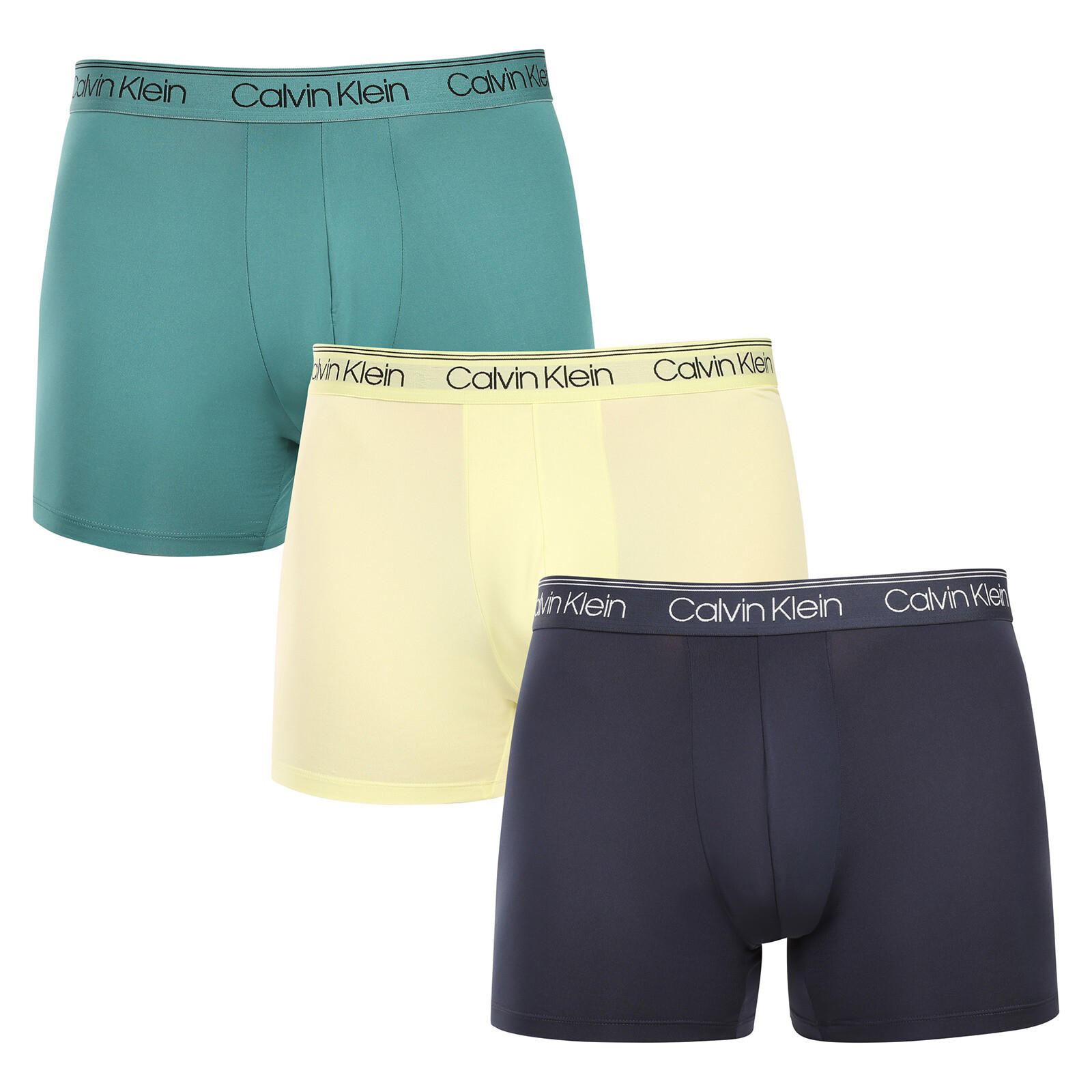 3PACK pánské boxerky Calvin Klein vícebarevné (NB2570A-VSX) M, trenky / trenýrky