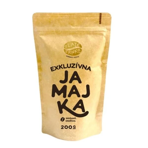 Káva Zlaté Zrnko – Jamaica Blue Mountain – Jamajka “EXKLUZIVNÍ” 200g