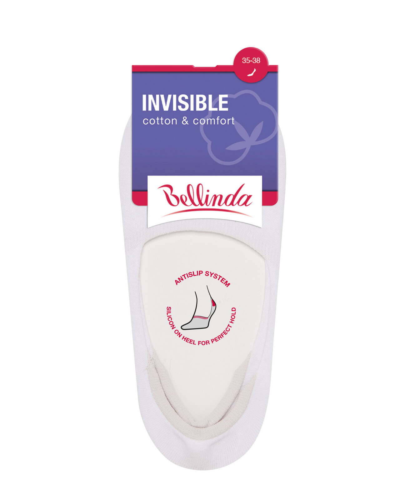 Bellinda 
INVISIBLE SOCKS - Invisible socks suitable for sneaker shoes - black
