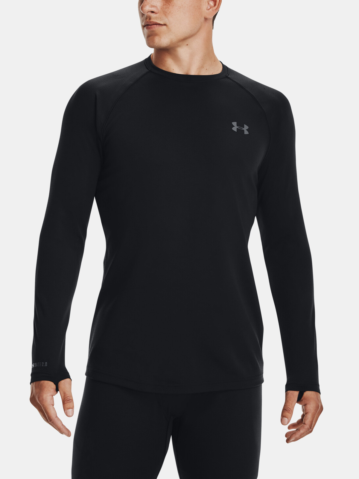 Under Armour Tričko Packaged Base 2.0 Crew-BLK - Pánské
