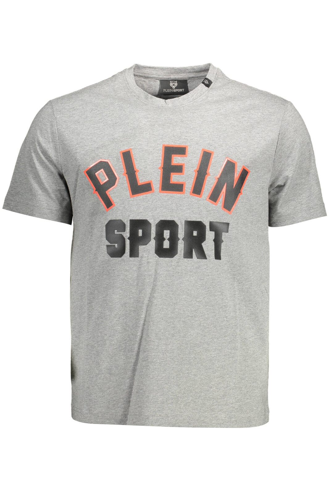 PLEIN SPORT MEN'S SHORT SLEEVE T-SHIRT GRAY