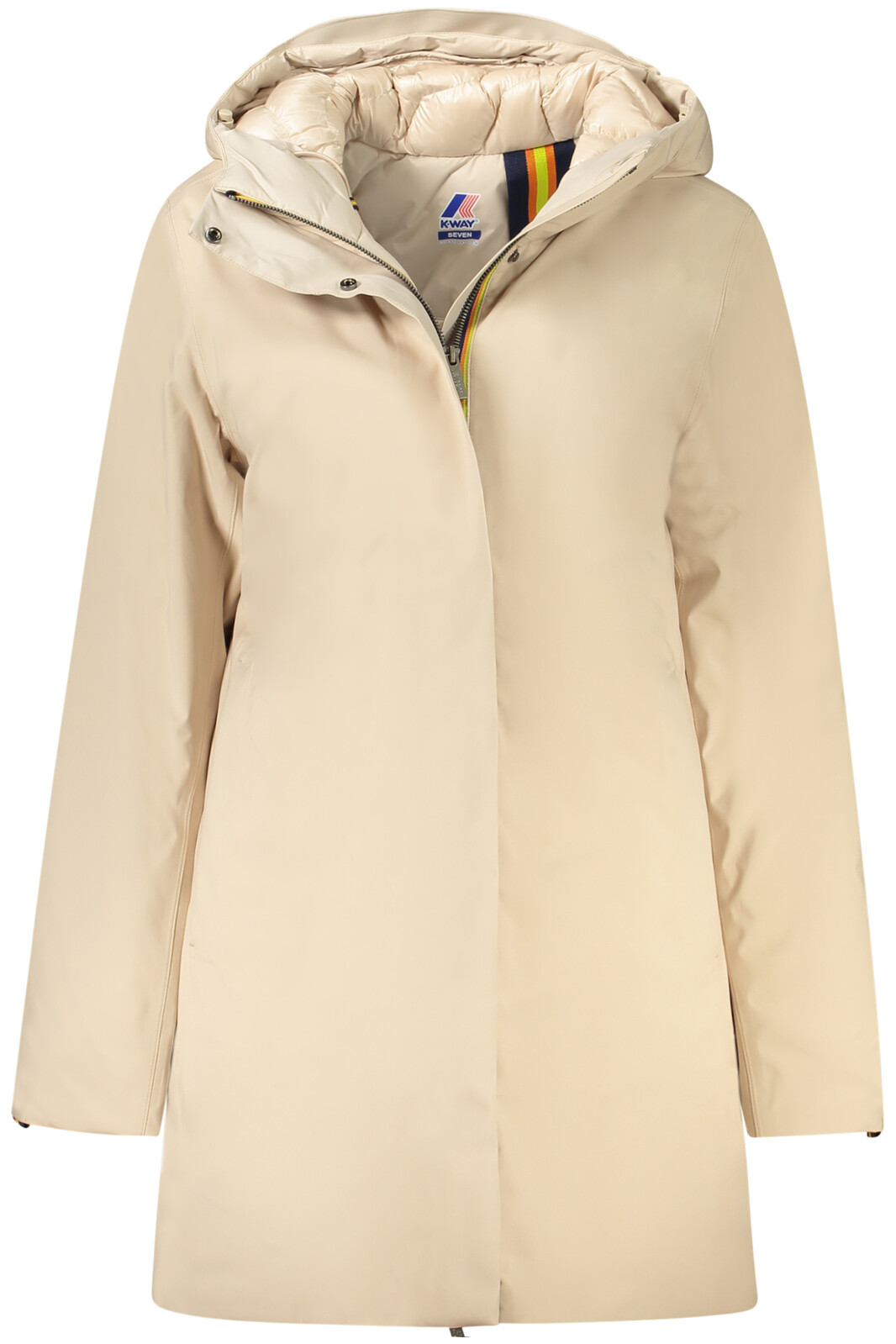 K-WAY TRENCH WOMEN BEIGE