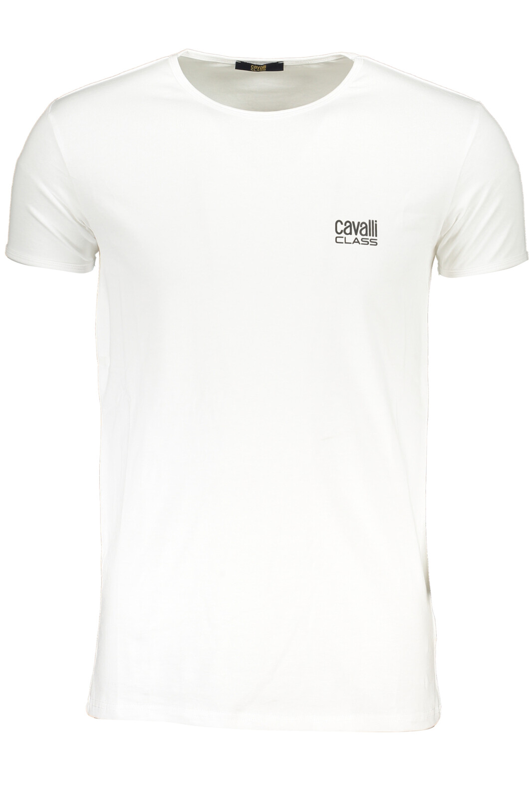 CAVALLI CLASS MEN'S SHORT SLEEVED T-SHIRT WHITE